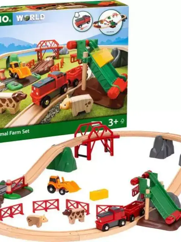 Brio BRIO Animal Farm Train Set