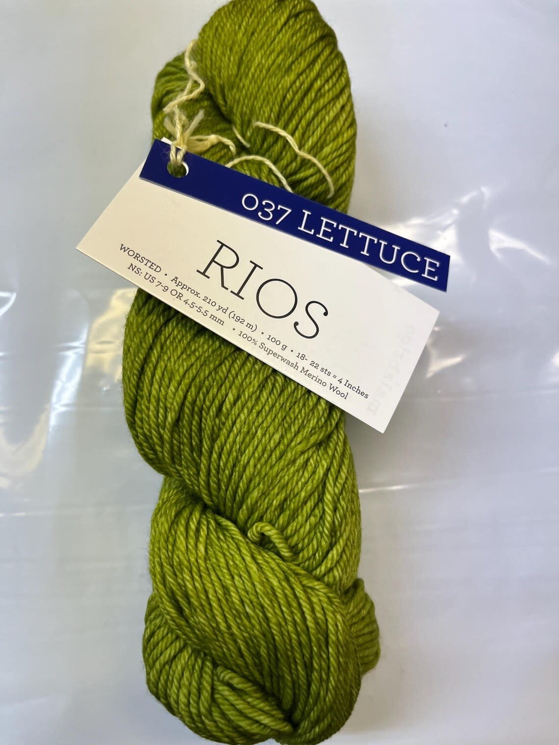 Malabrigo Rios Worsted100% Merino Superwash Wool-Lettuce