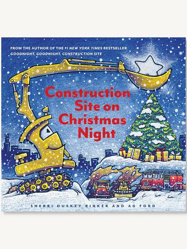 Chronicle Books Construction Site on Christmas Night