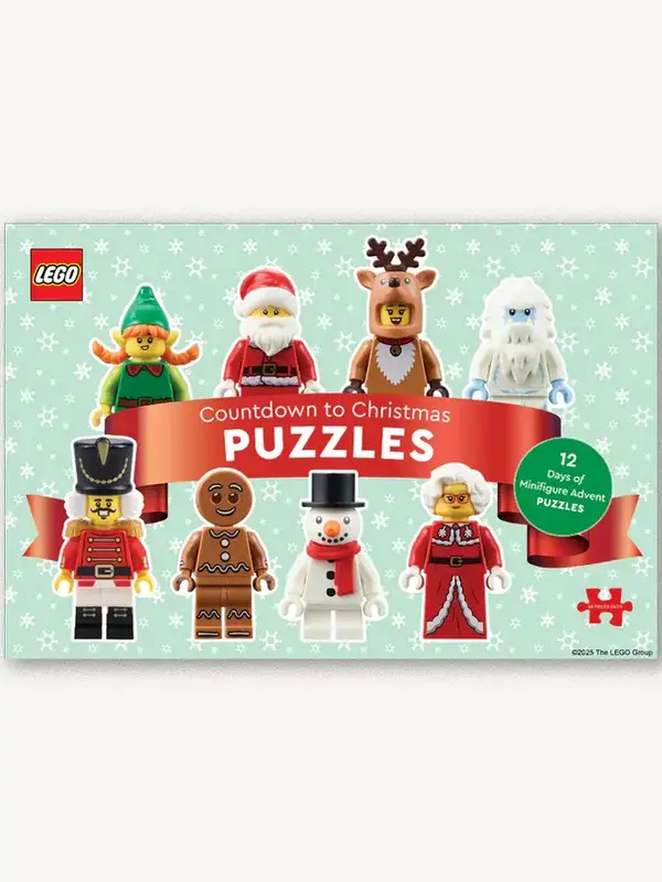 Chronicle Books LEGO® Countdown to Christmas Advent 12x48pc Puzzles