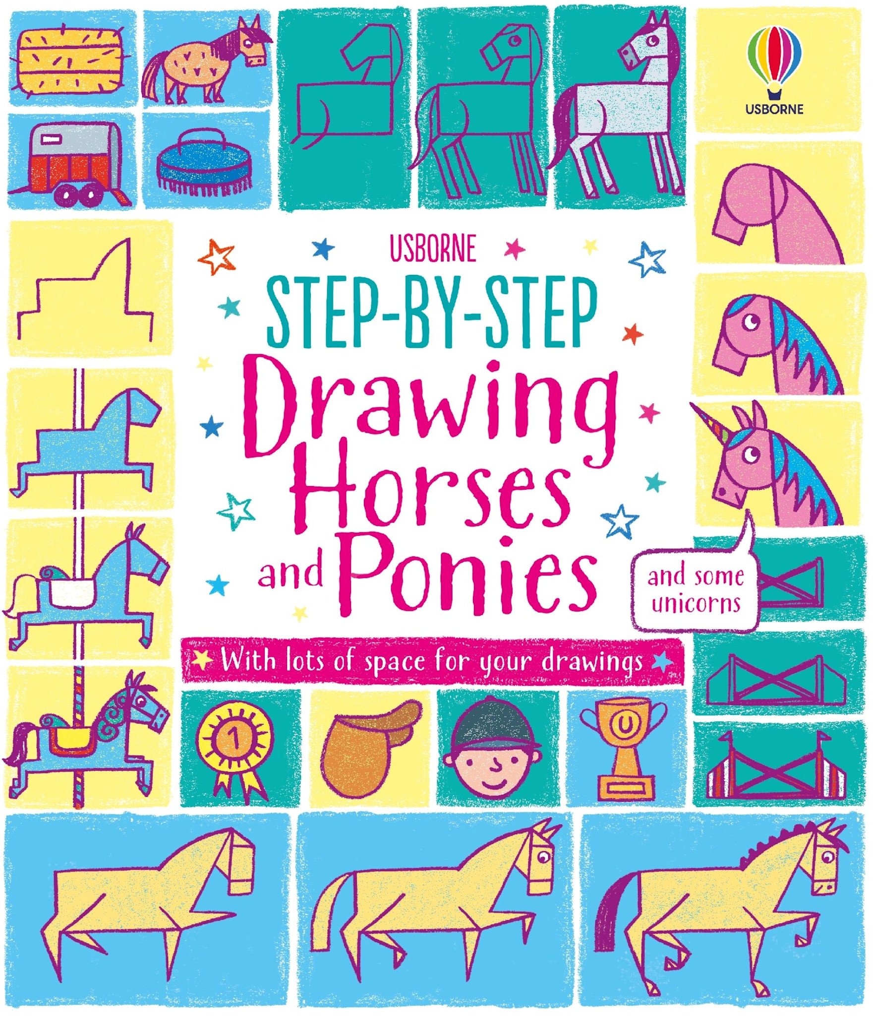 Step by Step Drawing Horses & Ponies