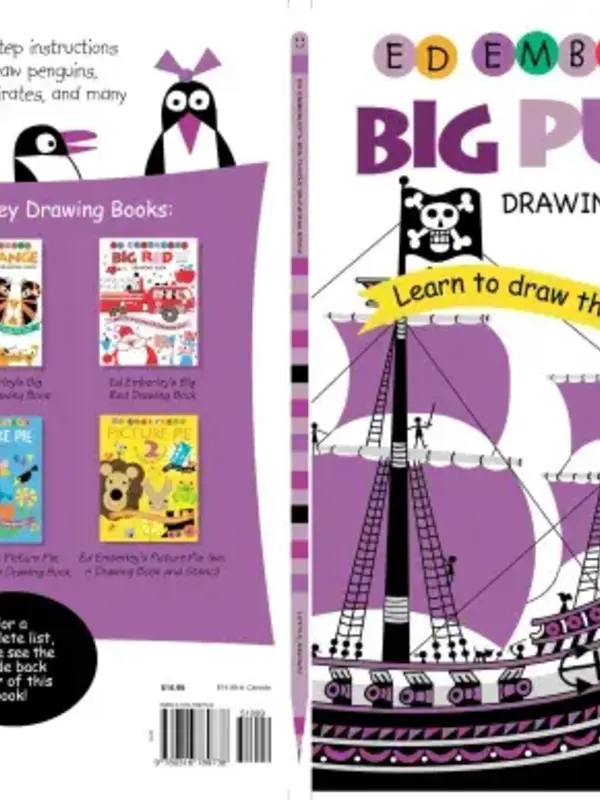 Little Brown & Co. Ed Emberley’s Big Purple Drawing Book Little Brown & Co. Ed Emberley’s Big Purple Drawing Book