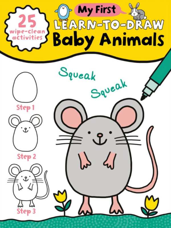source books My First Learn to Draw Baby Animals