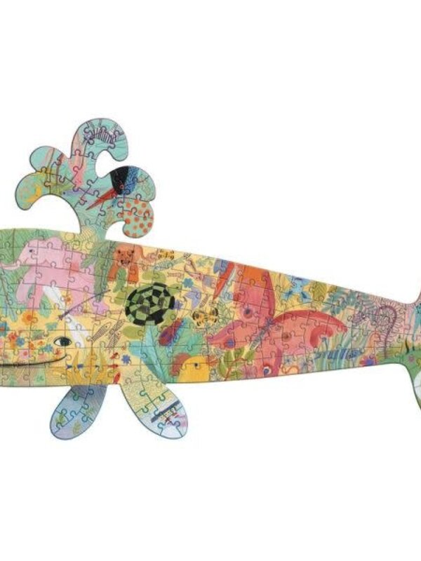 Djeco Whale 150pc Shaped Puzzle