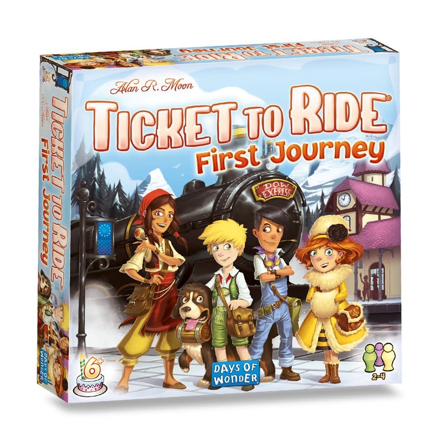 TICKET to RIDE: KIDS - First Journey - Europe