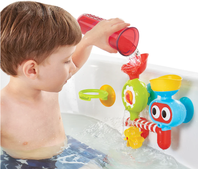Yookidoo Spin & Sprinkle Water Lab Bath Toy