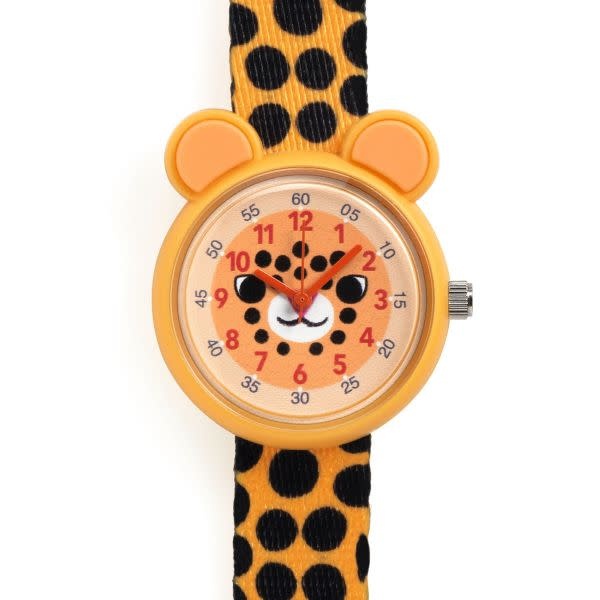 ticlock Cheetah Wrist Watch by Djeco