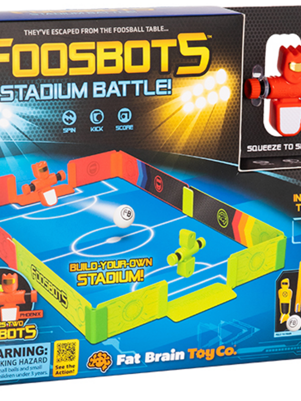 Fat Brain Toys Foosbots Stadium Battle Set