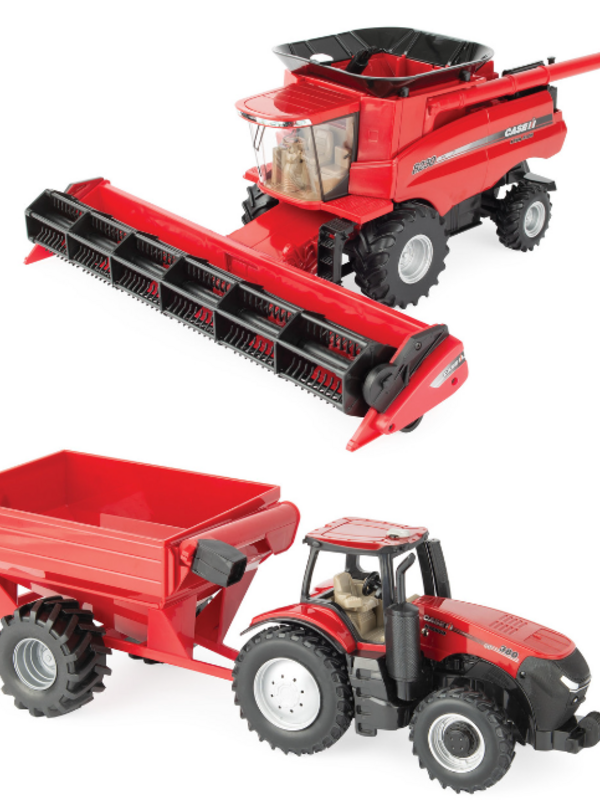 TOMY FINAL SALE - Case Harvesting Set 1:32 Scale