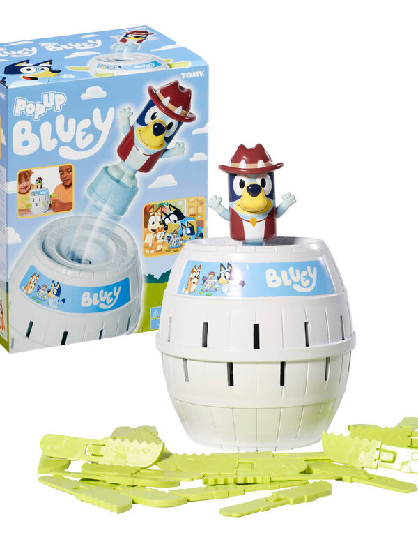 TOMY Pop Up Bluey Game