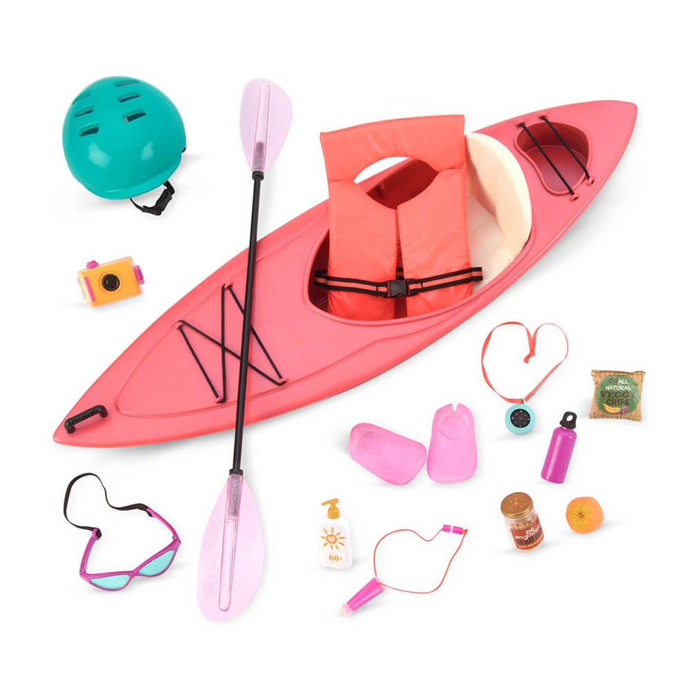 Our Generation Deluxe - Kayak Adventure Set - 25pc