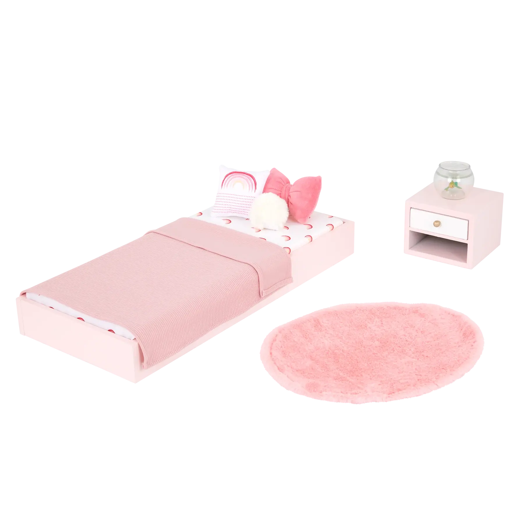 Our Generation Furniture - Sweet Snuggles Bedroom Set