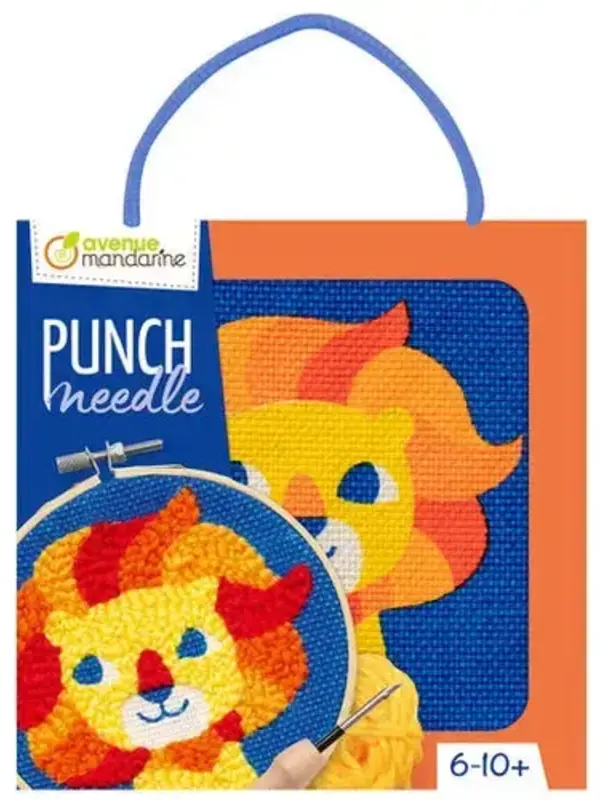 Lion Punch Needle Kit