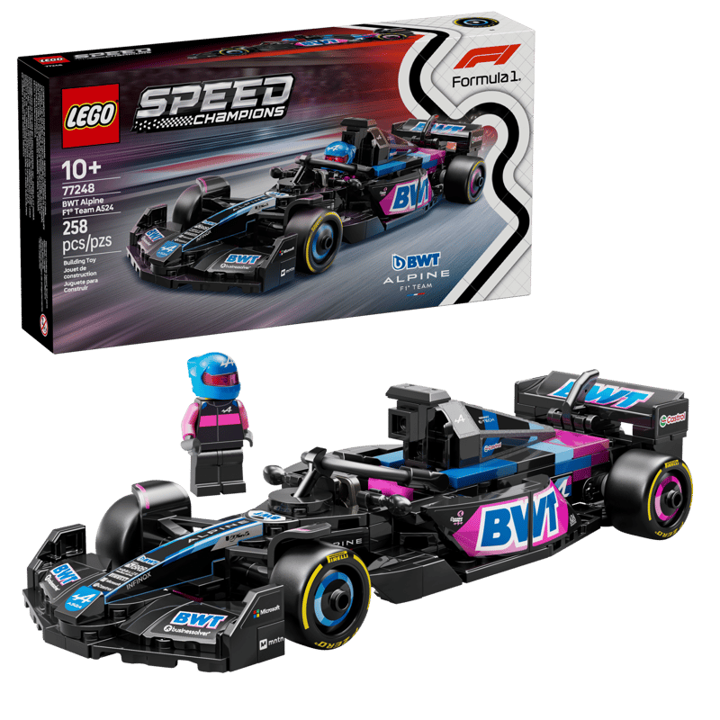 LEGO® 77248 BWT Alpine F1® Team A524 Race Car