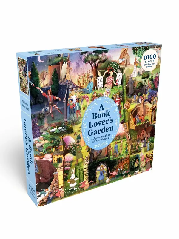 Laurence King A Book Lover's Garden 1000pc Puzzle