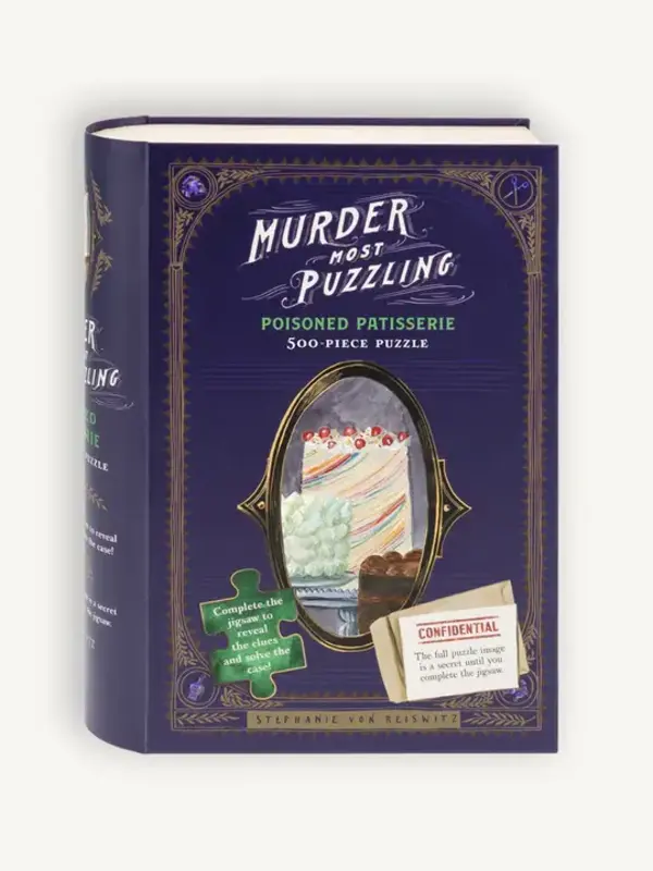 Chronicle Books Murder Most Puzzling - Poisoned Patisserie 500pc Puzzle