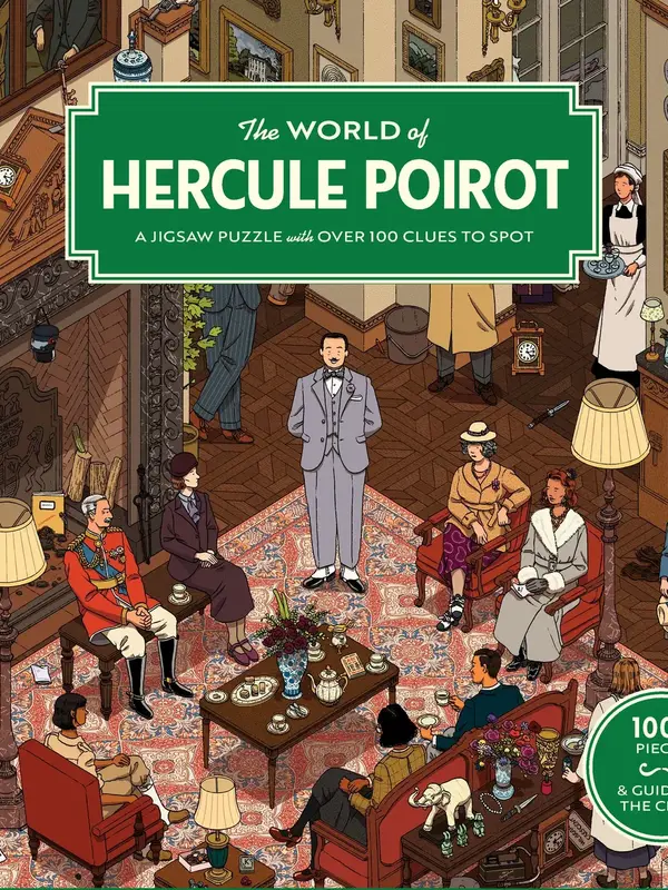 Laurence King The World of Hercule Poirot 1000pc Puzzle