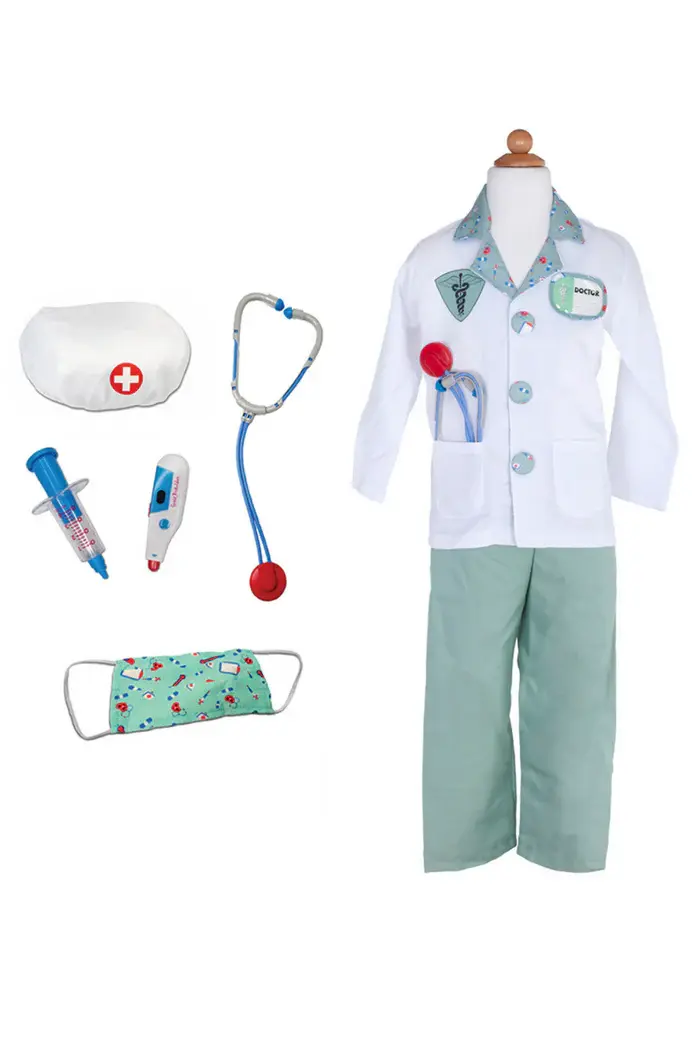 Green Doctor Costumer ages 3-4