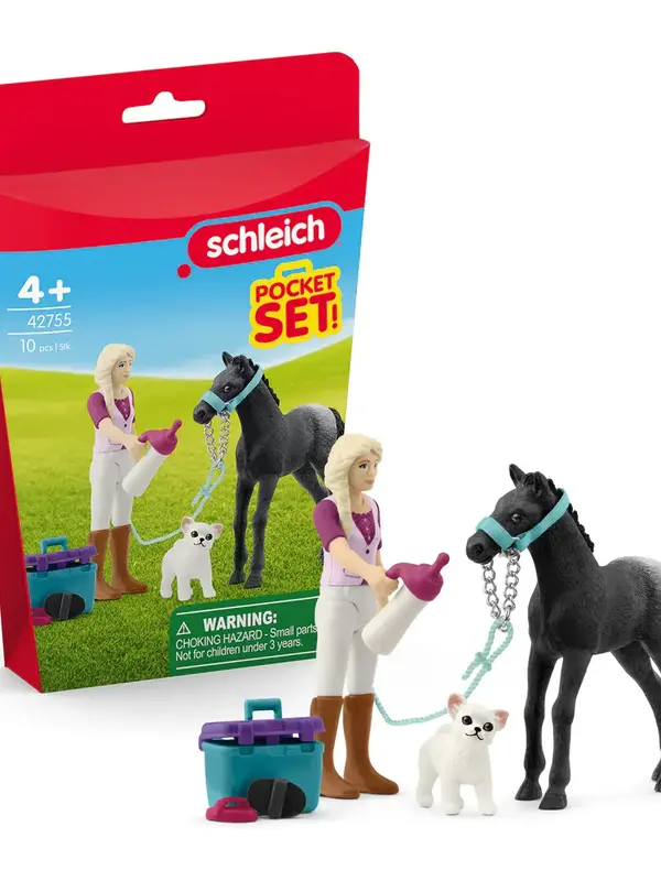 Schleich® Care Set Foal with Sofia