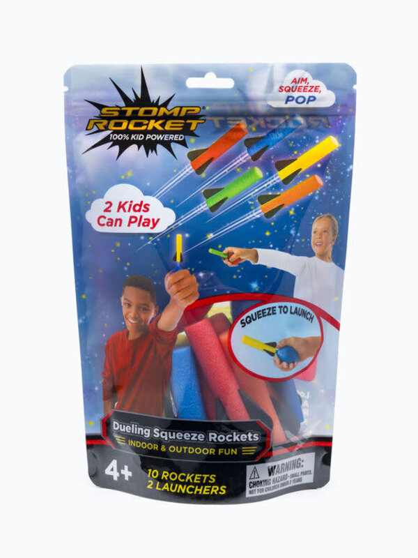 StompRocket® Stomp Rocket® Dueling Squeeze Rockets
