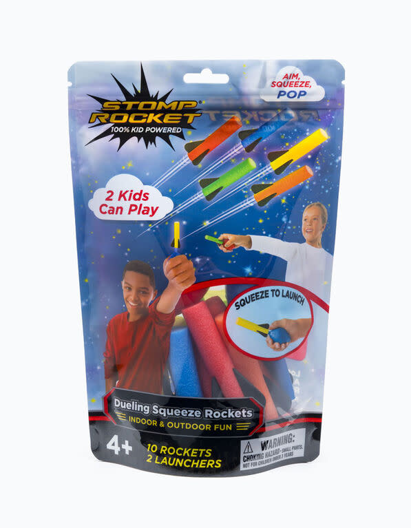 StompRocket® Dueling Squeeze Rockets