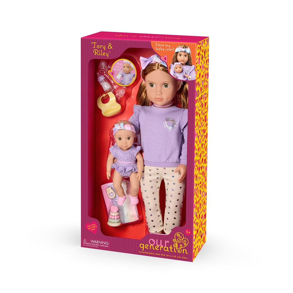 Our Generation Deluxe Doll - Big & Little Sister Tory & Riley