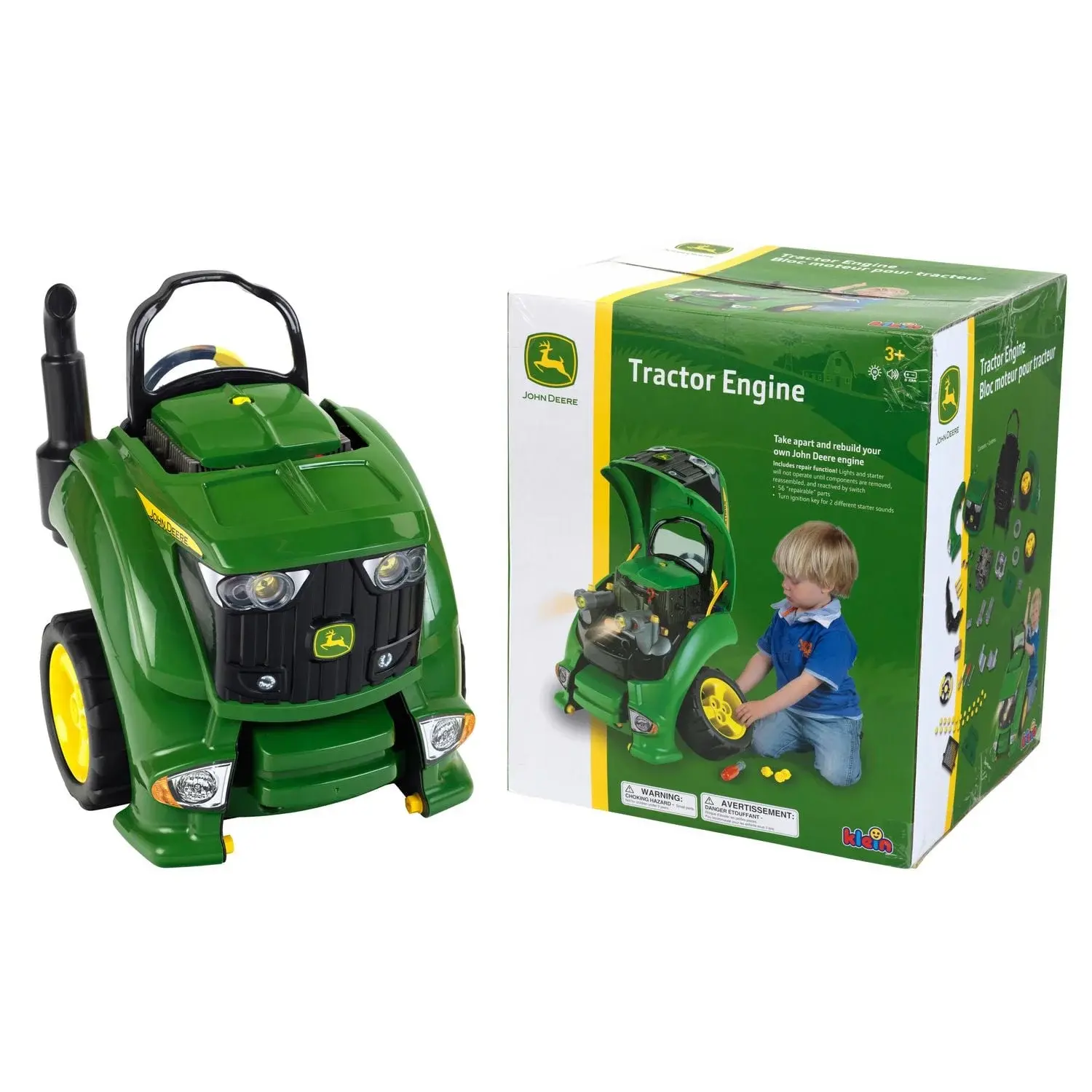 Theo Klein John Deere Tractor Engine