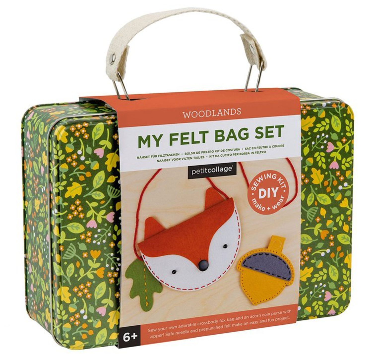 Woodlands Fox My Felt Bag Set