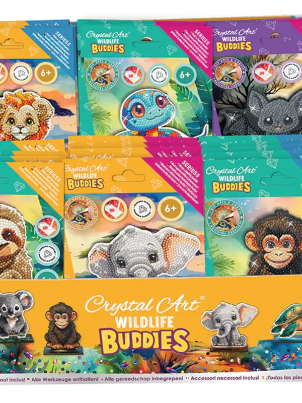 Craft Buddy Crystal Art Wildlife Buddies -
