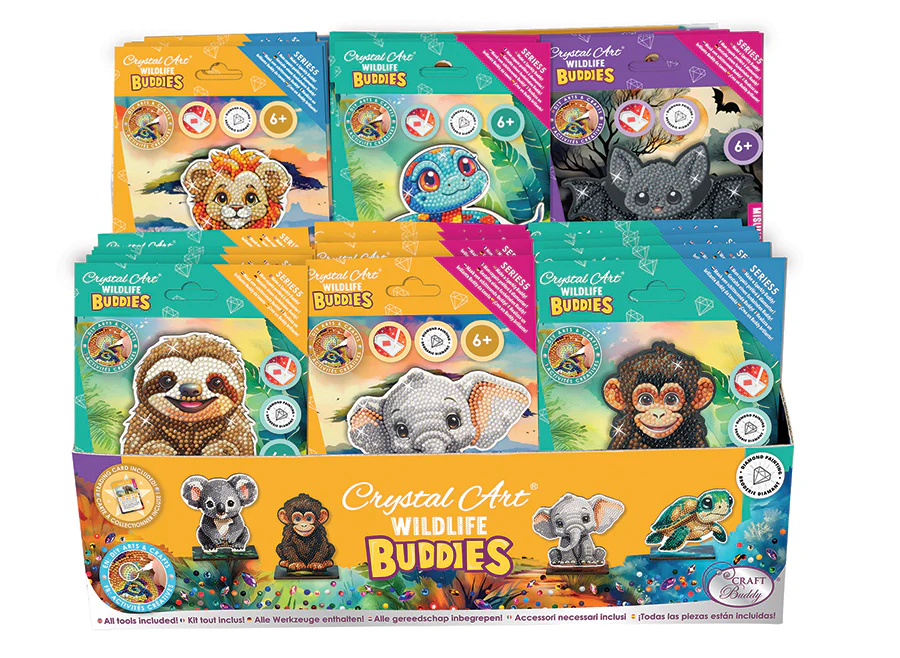 Crystal Art Wildlife Buddies -