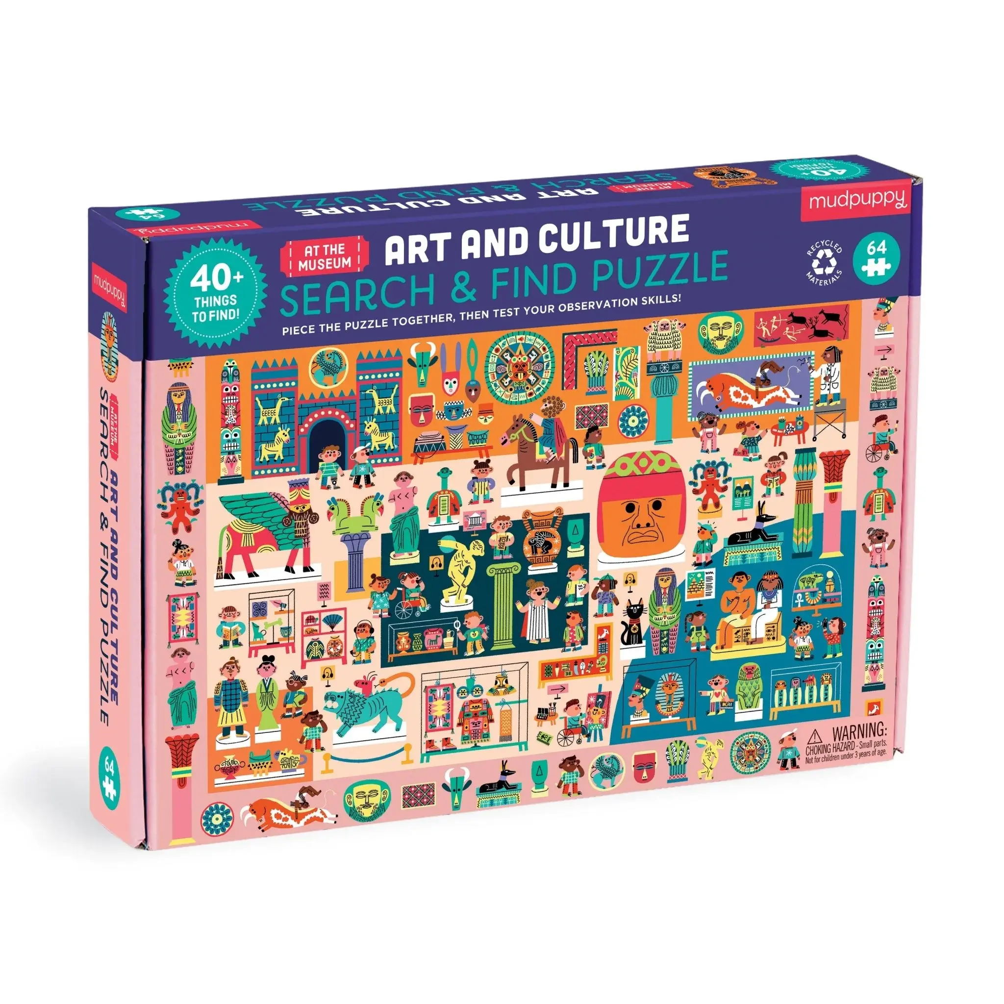 Art and Culture at the Museum - Search & Find 64pc Puzzle