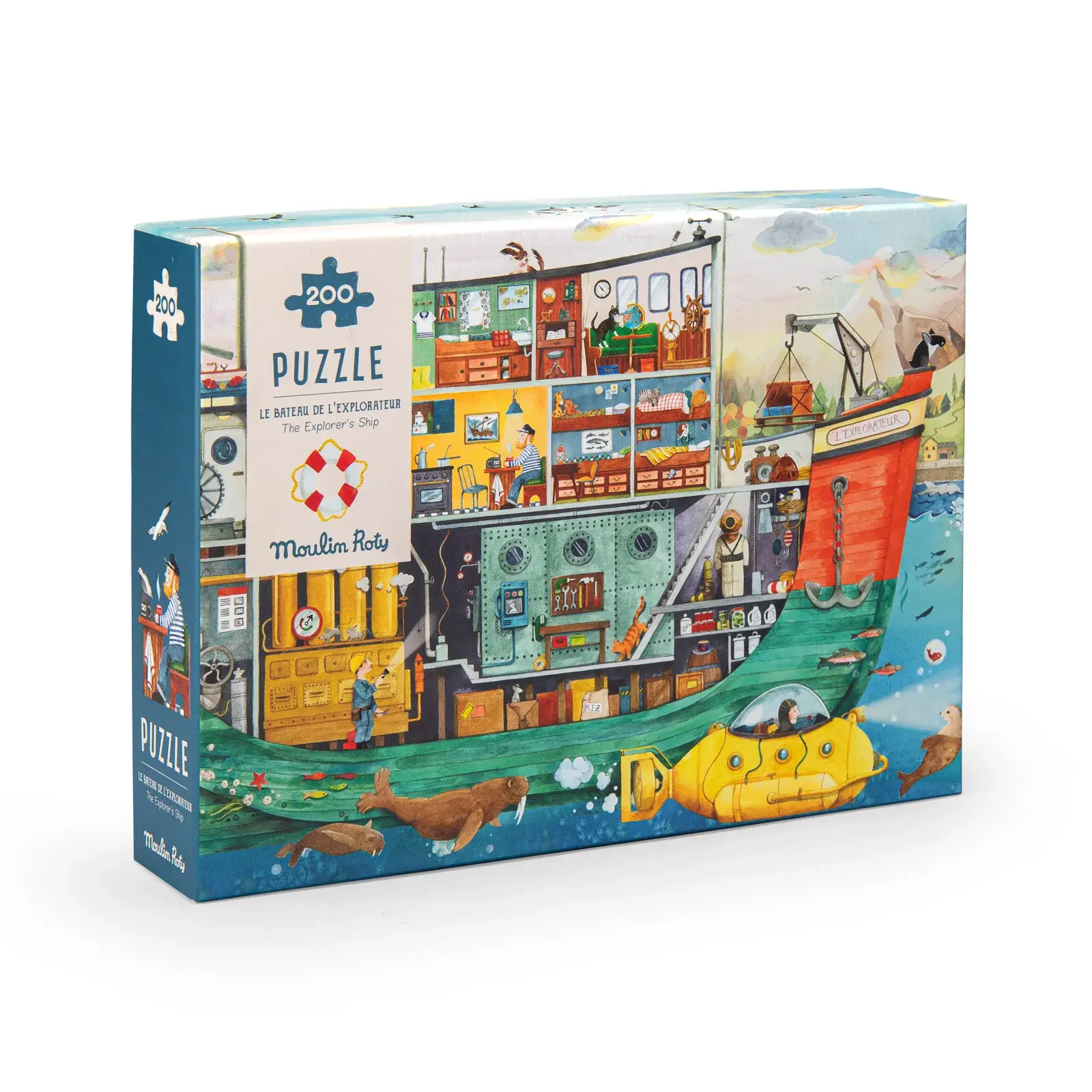 The Explorer's Ship 200pc Puzzle