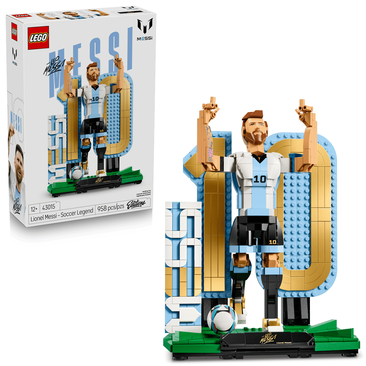 LEGO® Editions Lionel Messi Soccer Legend 43015