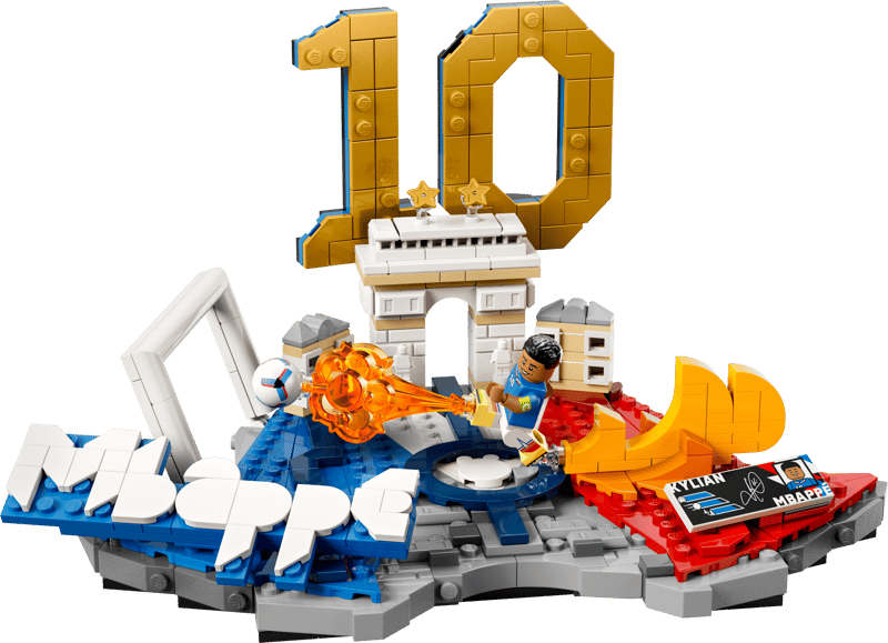 LEGO® Editions Kylian Mbappé Soccer Highlights 43013