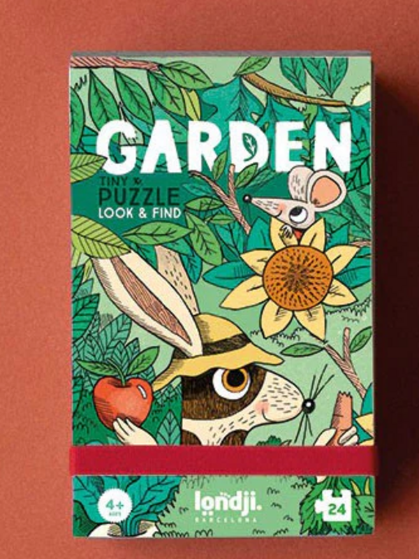 Londji Look & Find Garden Tiny 24pc Puzzle