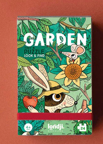 Look & Find Garden Tiny 24pc Puzzle