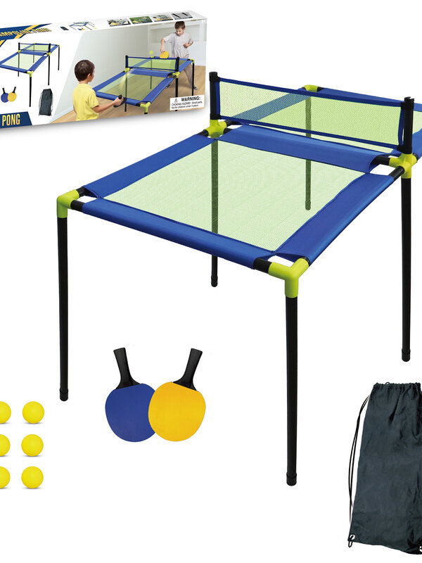 Trampoline Pong Table Tennis Set