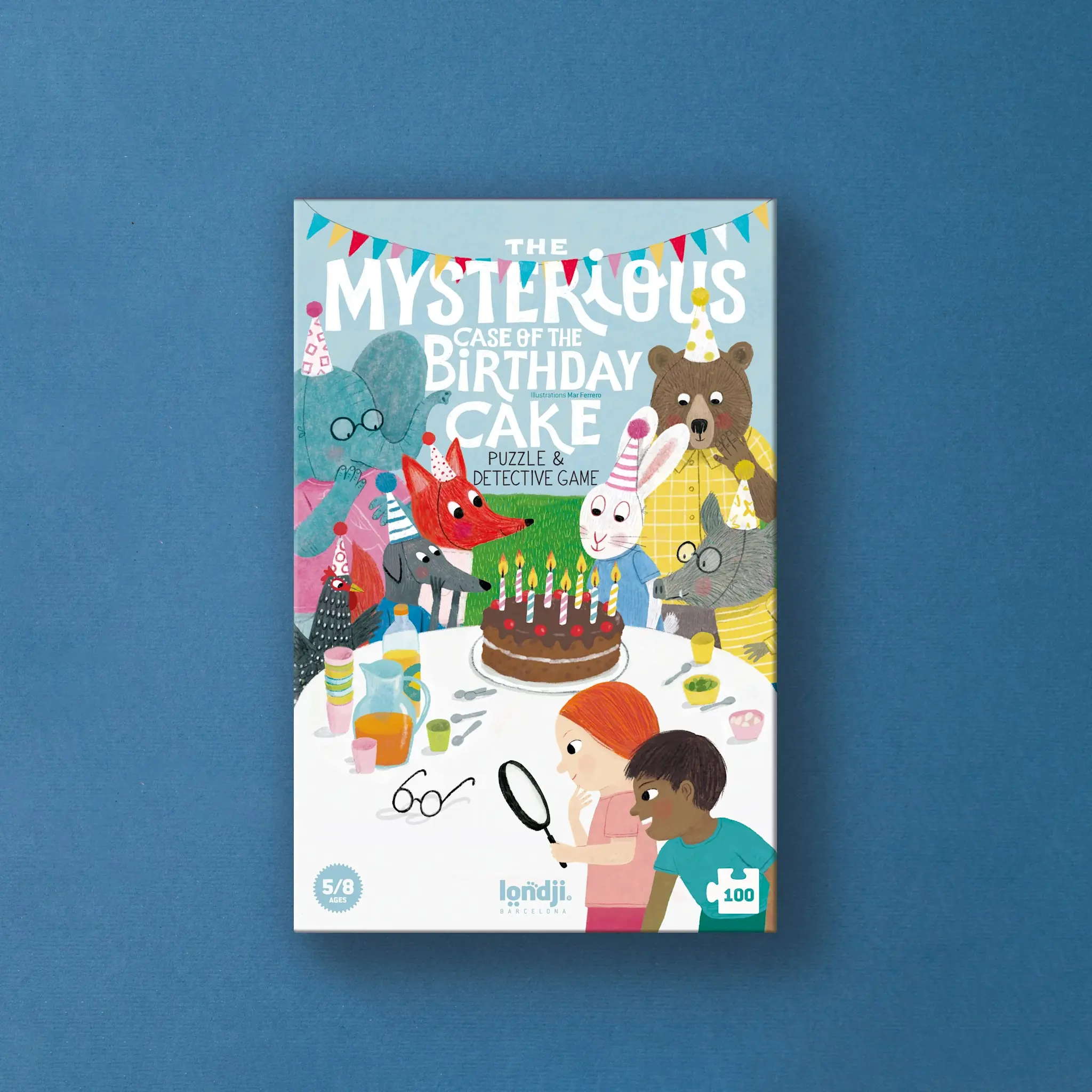 The Mysterious Case of the Birthday Cake Puzzle Detective Game