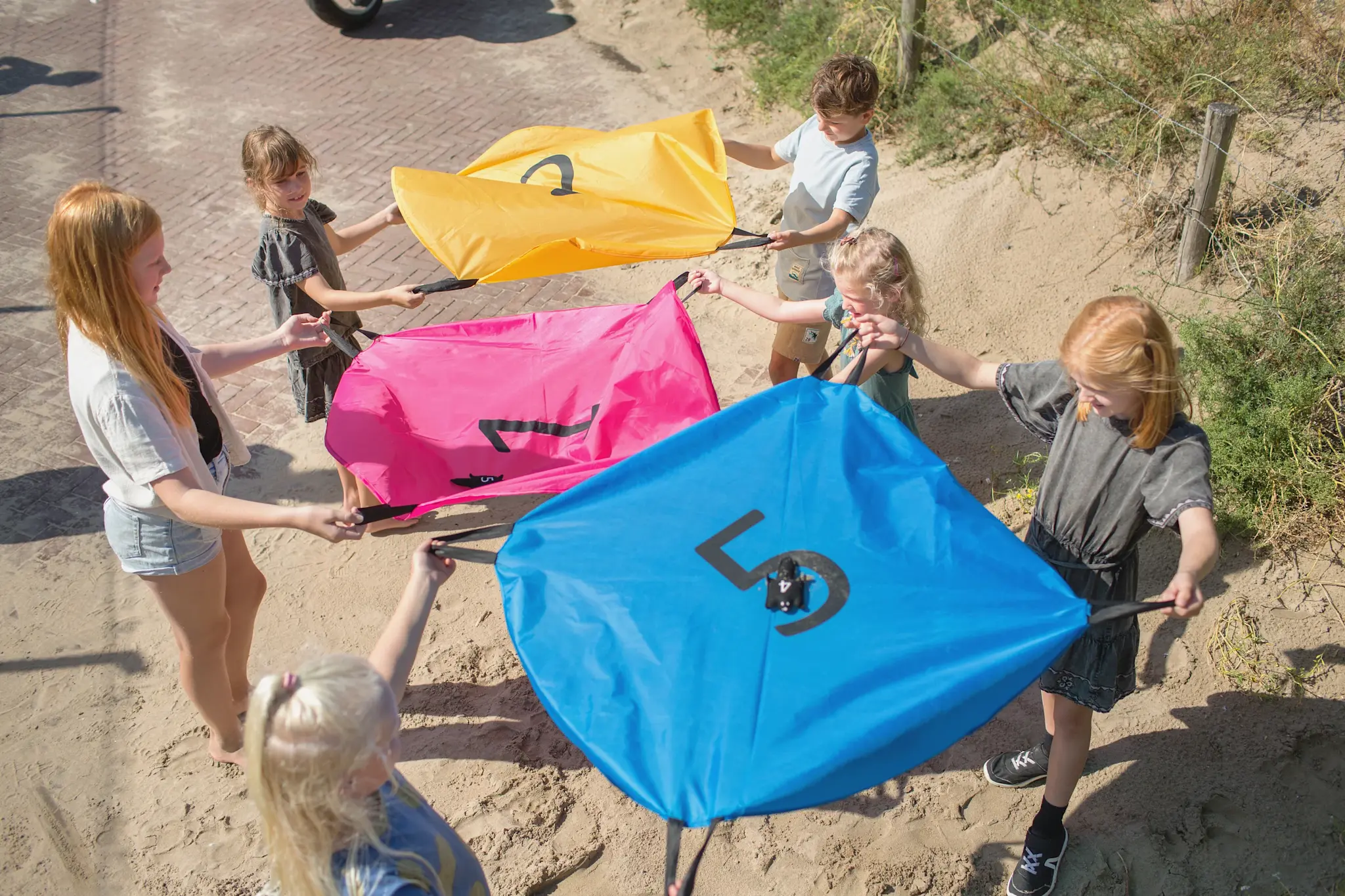 Squirrel Parachutes Launching Game