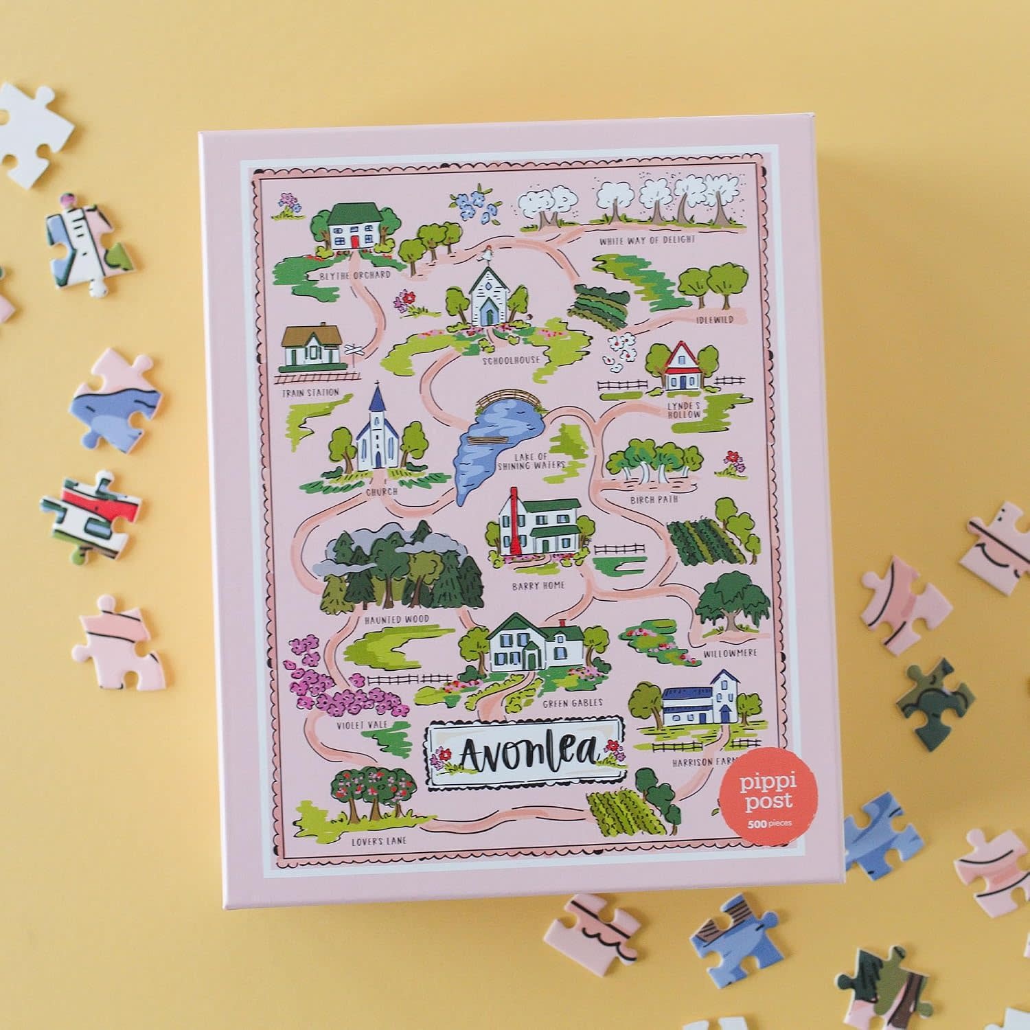 Anne of Green Gables Map of Avonlea 500pc Puzzle