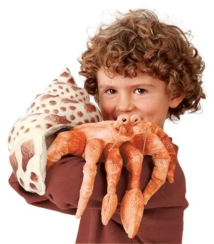 Folkmanis Hermit Crab Puppet