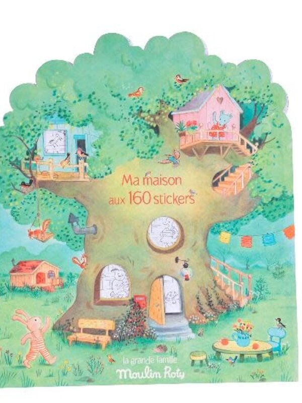 Moulin Roty Ma Maison Colouring & Sticker Book