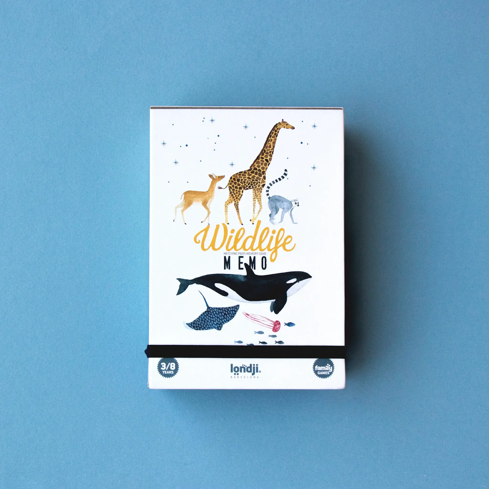 Wildlife Memory Game Matching Pairs