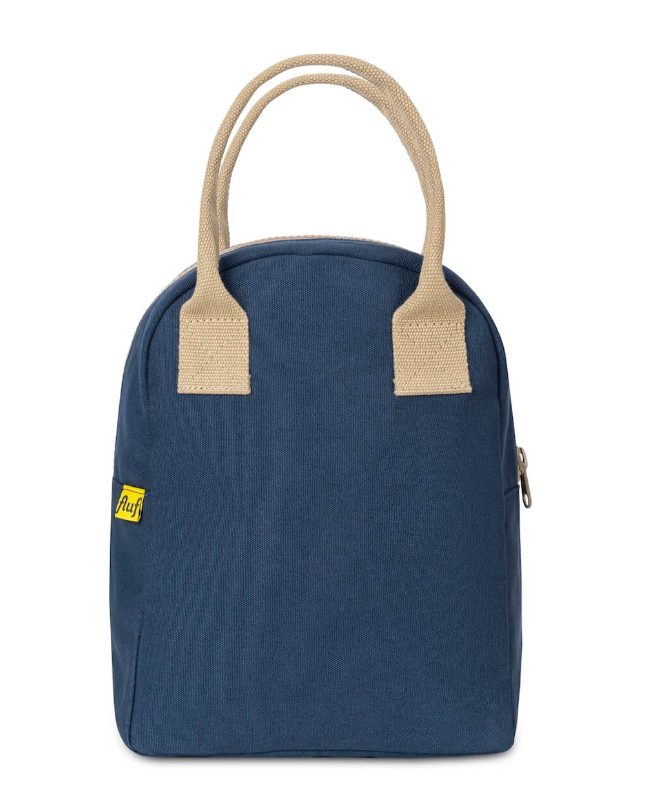 fluf Zipper Lunch Bag navy
