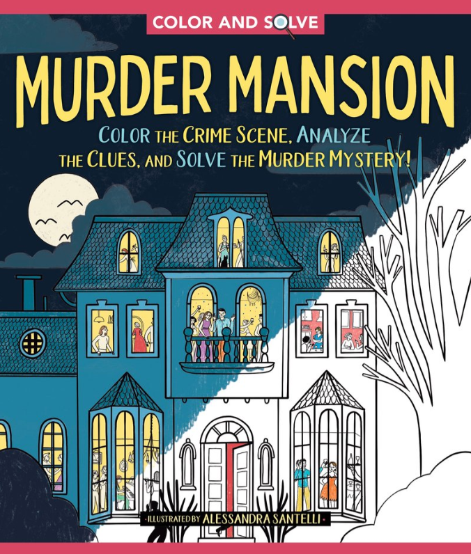 Color & Solve Murder Mansion