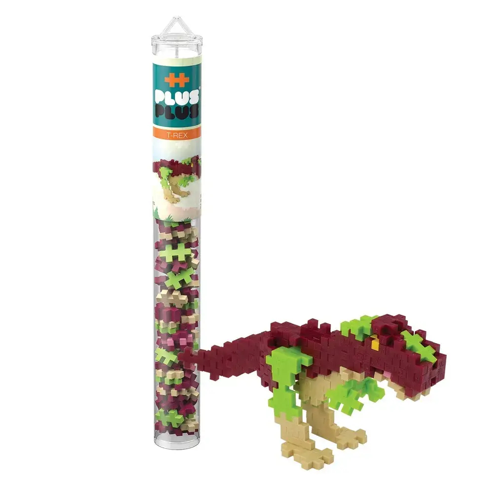 ++ PLUS PLUS Tube 70pc T-Rex
