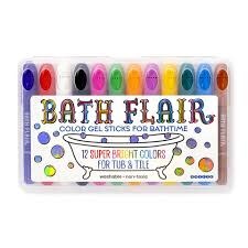 Bath  Flair-  Color Gel Sticks for Bathtime