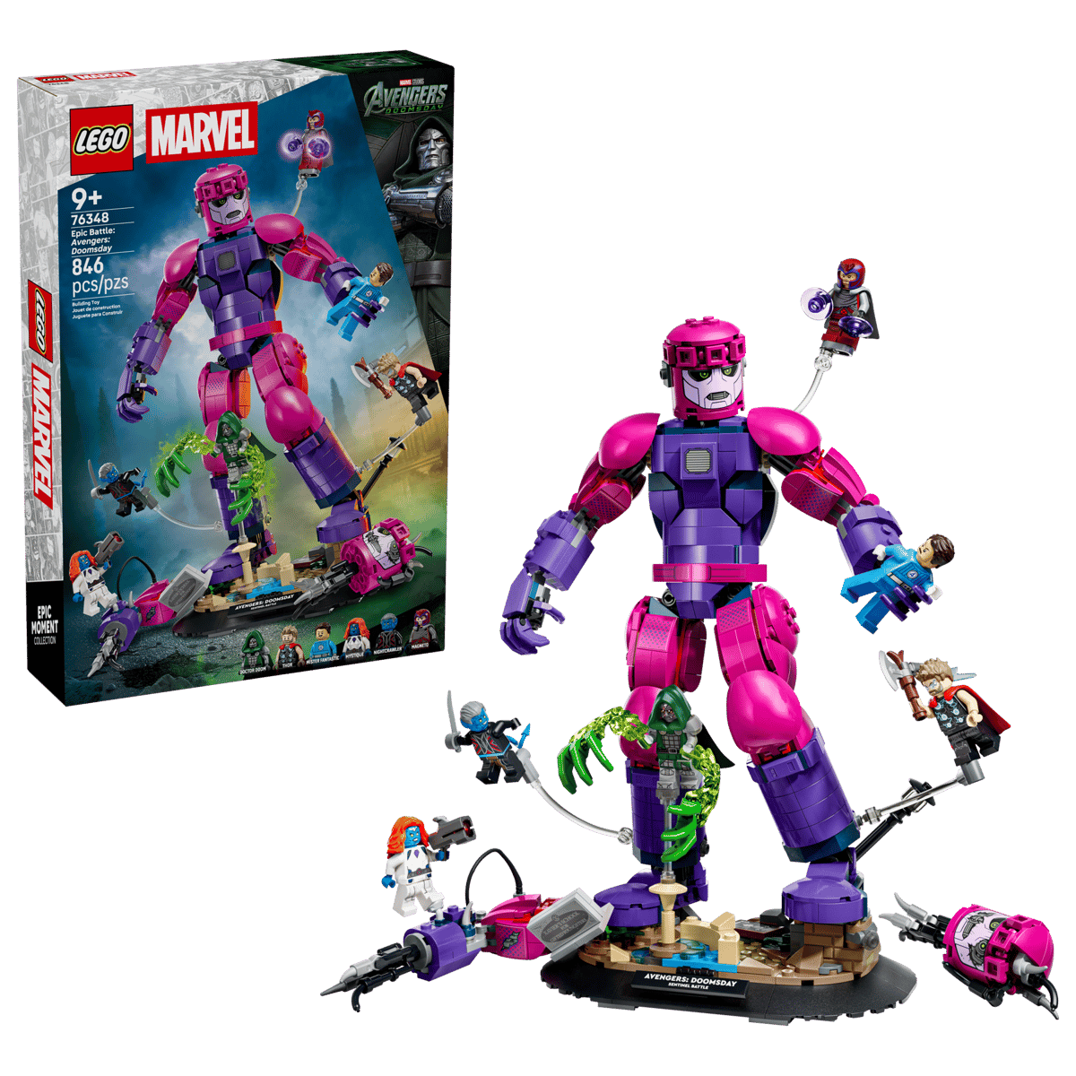 LEGO® Marvel Epic Battle: Avengers Doomsday 76348