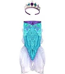 Mermaid Glimmer Costume ages 5-6 (blue)