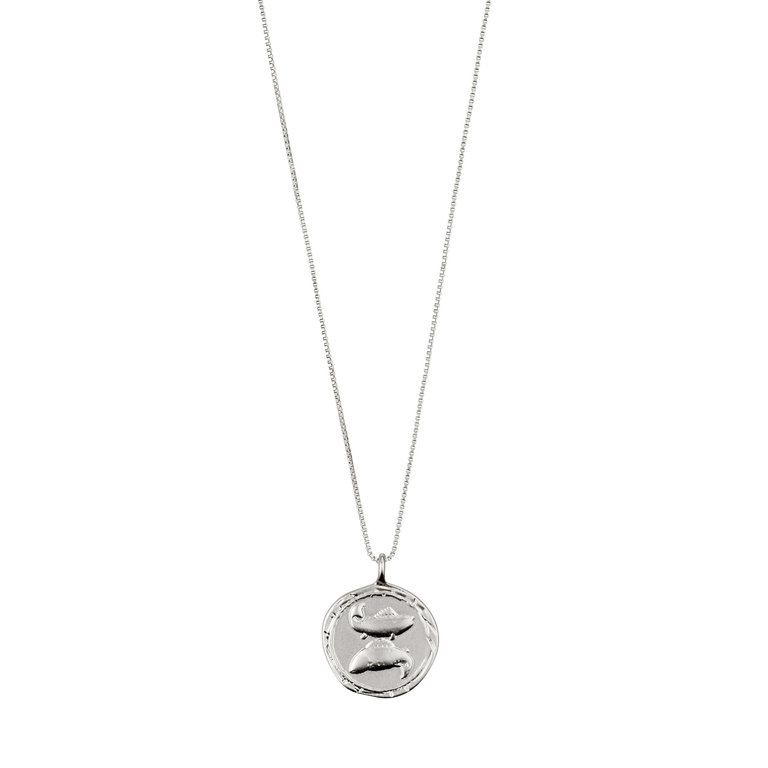 Pilgrim Astrological Necklace - Silver